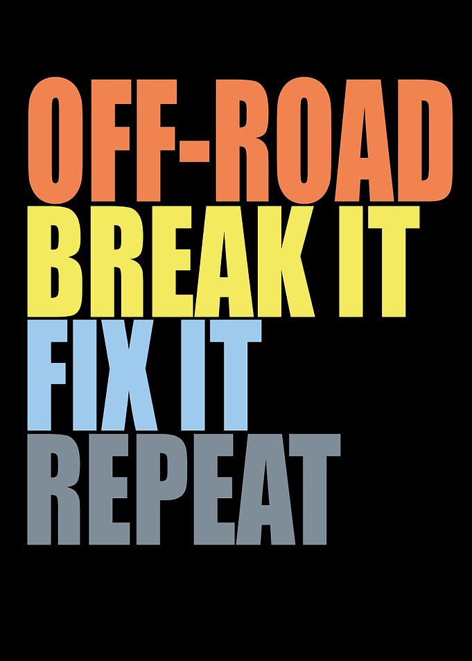 Off Road Break It Fix It