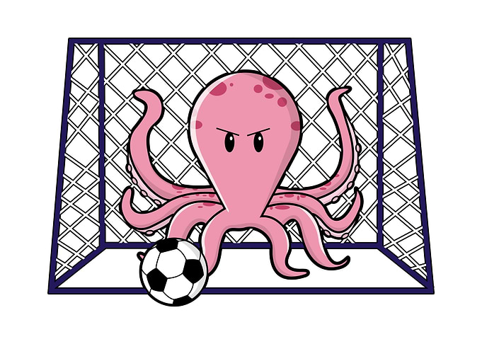 Octopus Soccer Goalkeeper