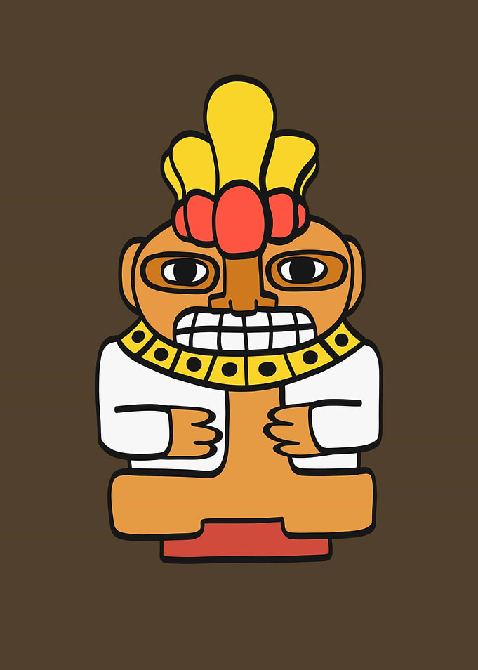 Aztec Statue South America