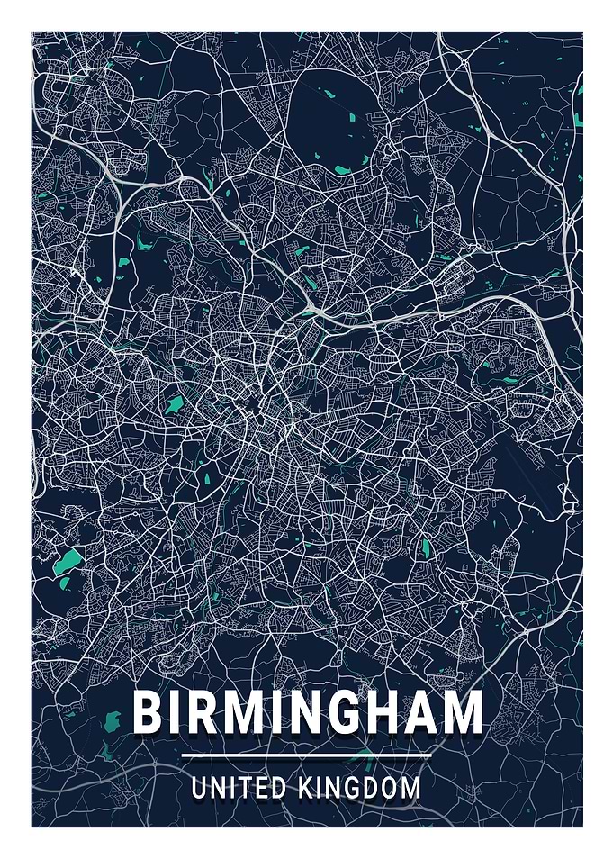 Birmingham Blue Dark Color