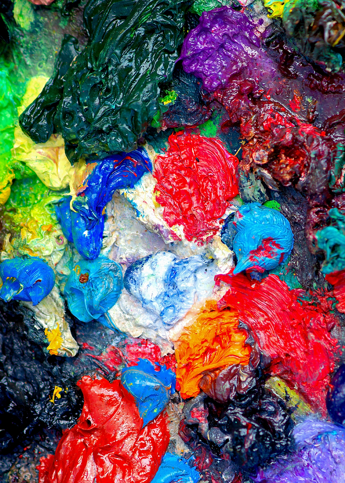 A Mix Of Art Paints