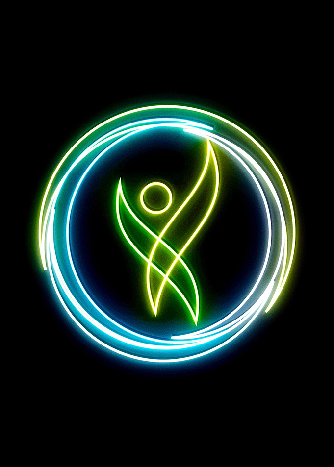 fitness design neon