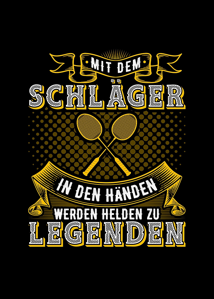 Badminton Geschenk