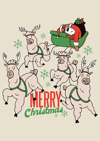 Sleeping Sloth Santa