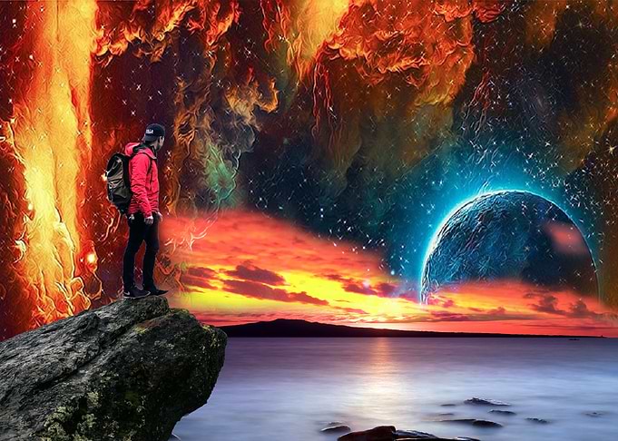 Fantasy dream view