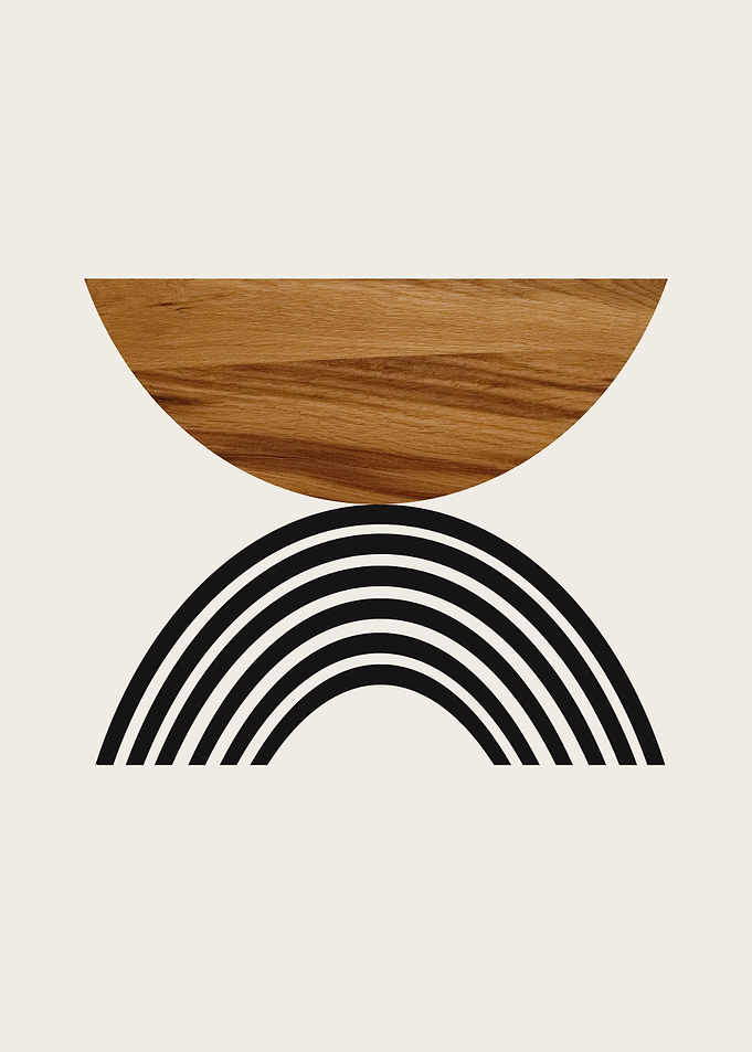 Wood Sun Rainbow Arch 1