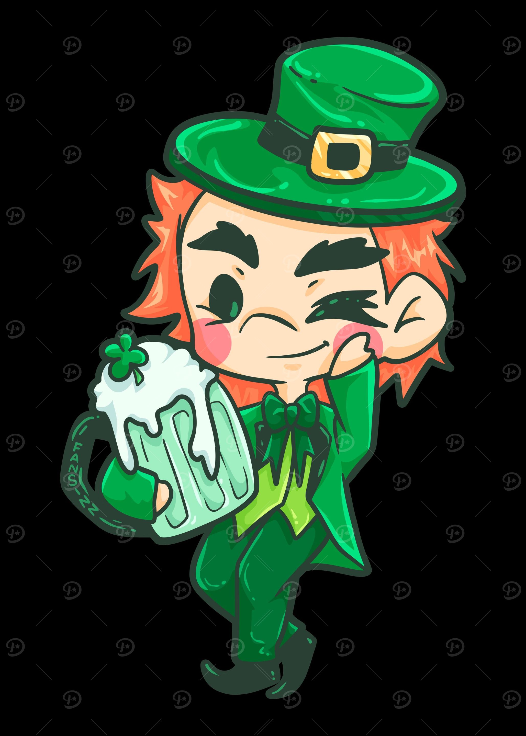 St Patricks Day Leprechau