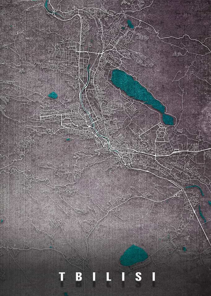 Tbilisi Map
