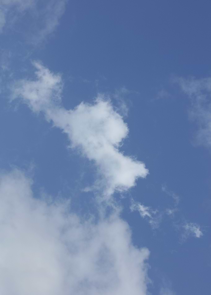 Blue sky with clouds