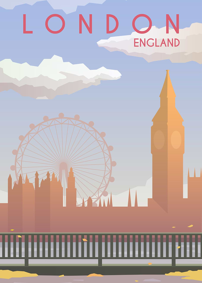 London Travel Poster