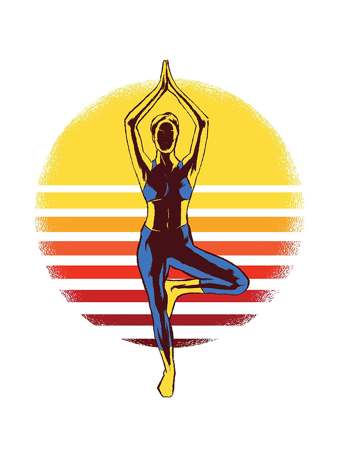 Yoga Sunset