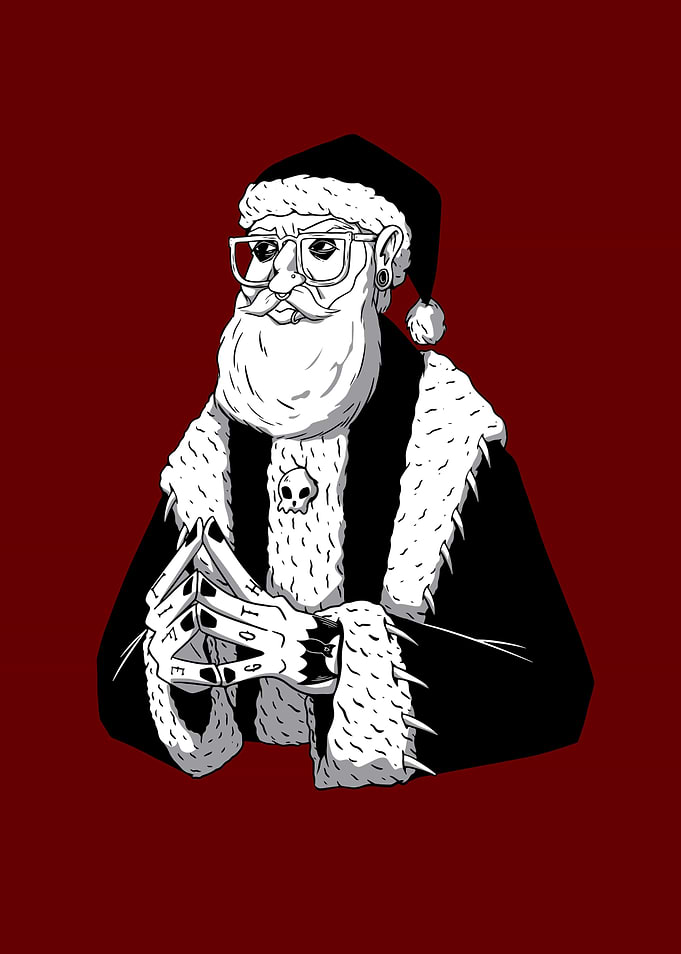 Goth Santa