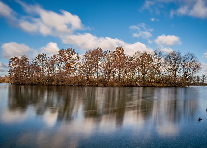 The Island in the lake
