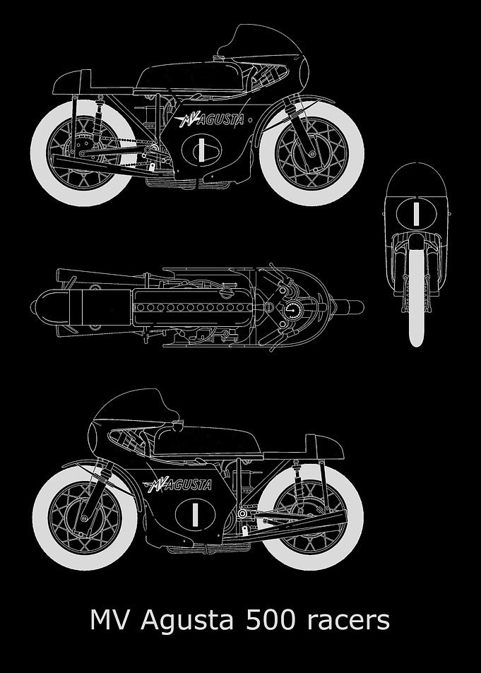 MV Agusta 500 racers