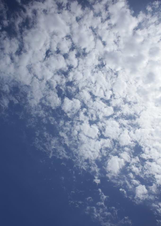 Blue sky with clouds
