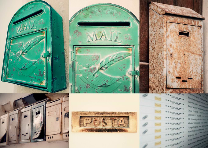 Mailbox old and new comp