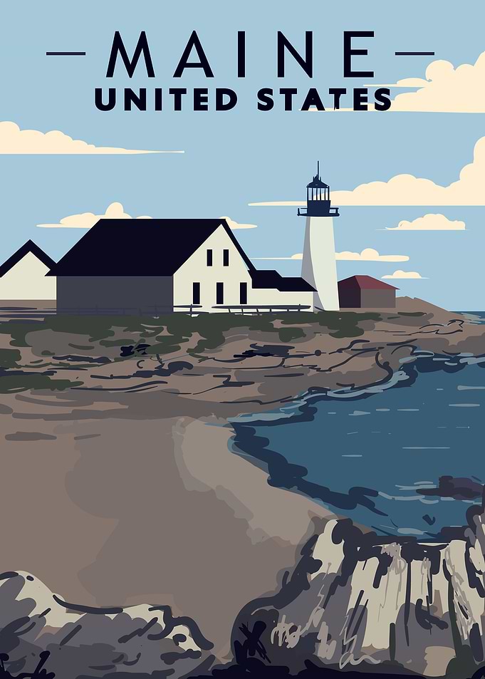 Maine USA