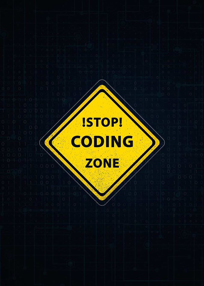 Stop coding zone