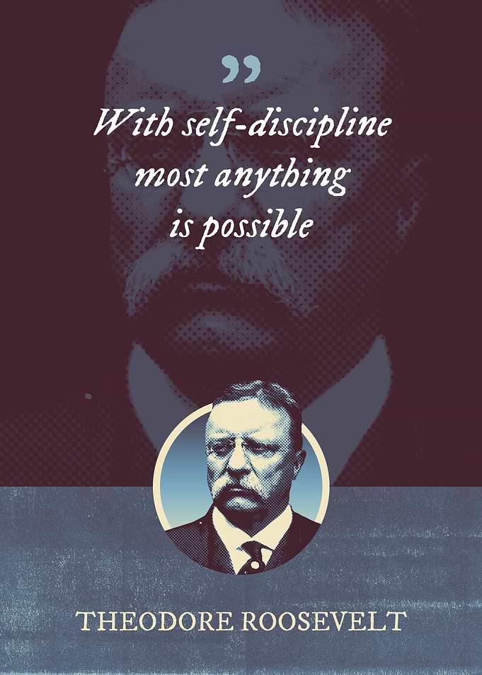 With selfdiscipline most