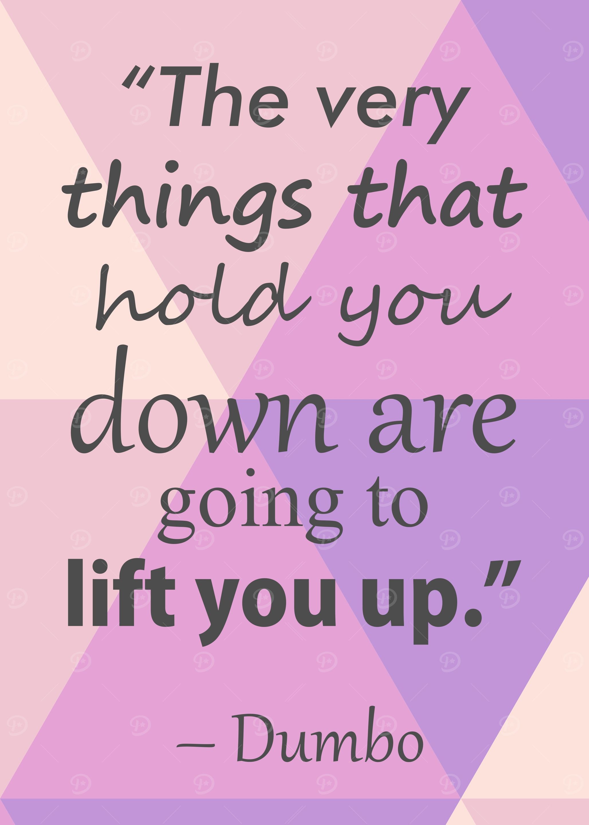 The very things that hold