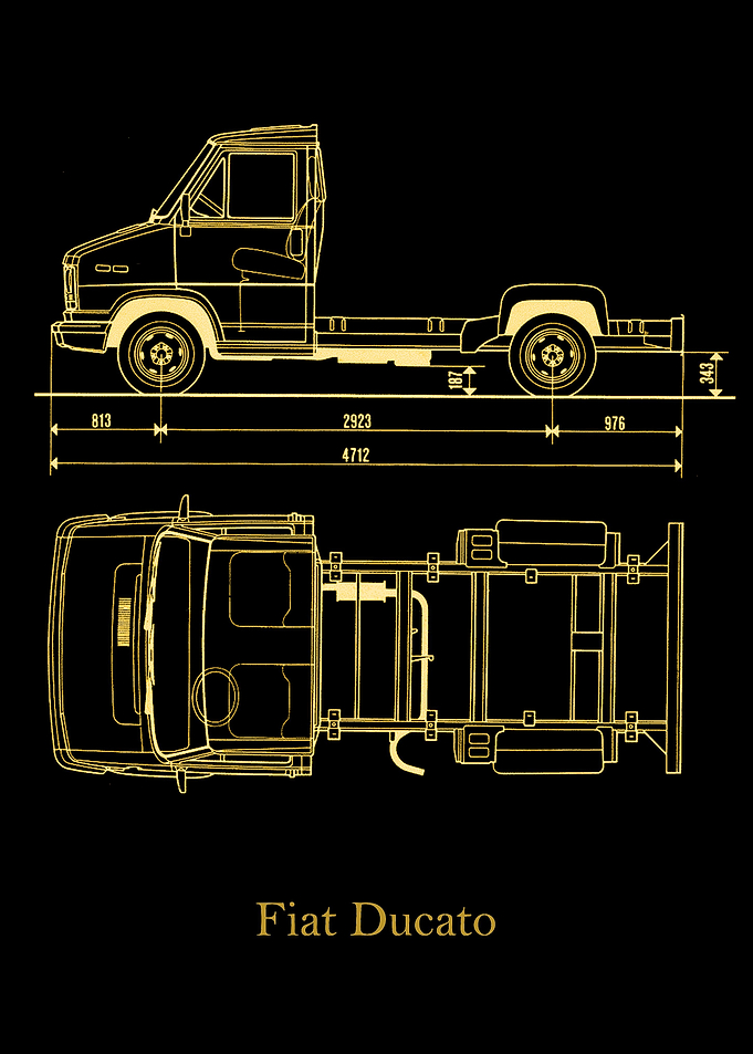 Fiat Ducato truck Gold