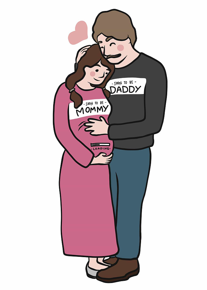 Soon to be mommy and daddy