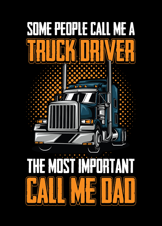 Lkw Fahrer Truck Call Dad