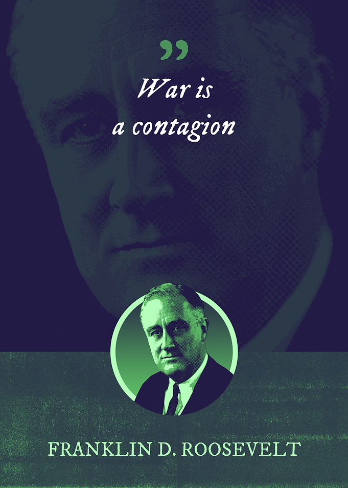 War is a contagion