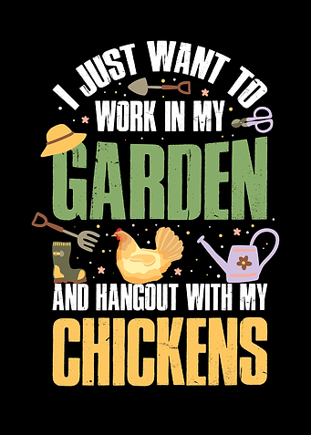 Garden and Chickens
