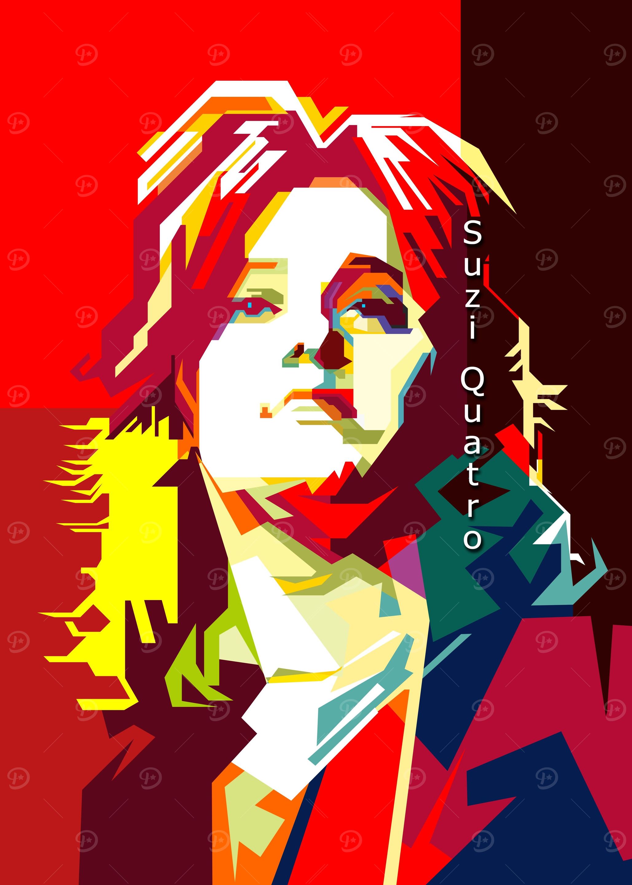 Suzi Quatro Pop Art