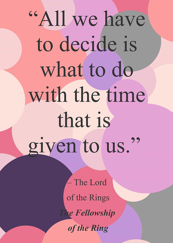 All we have to decide