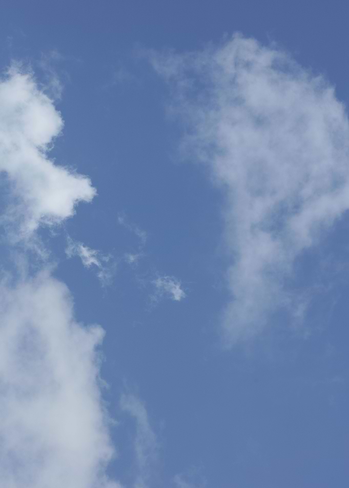 Summer sky with clouds