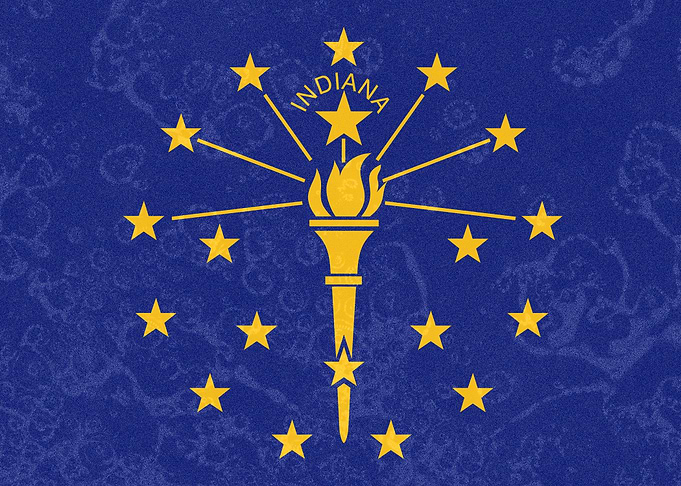 Indiana State Flag