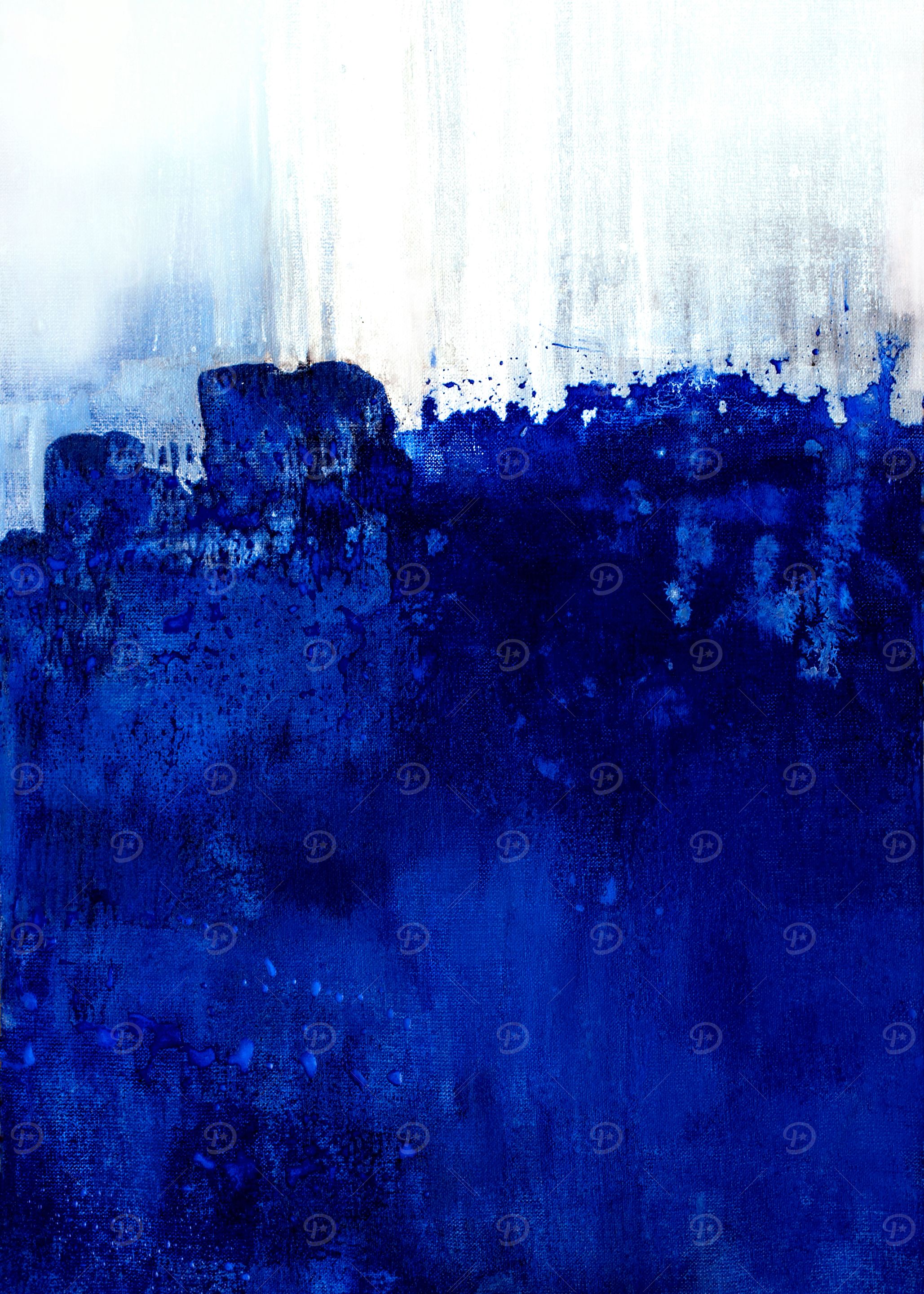Indigo landscape