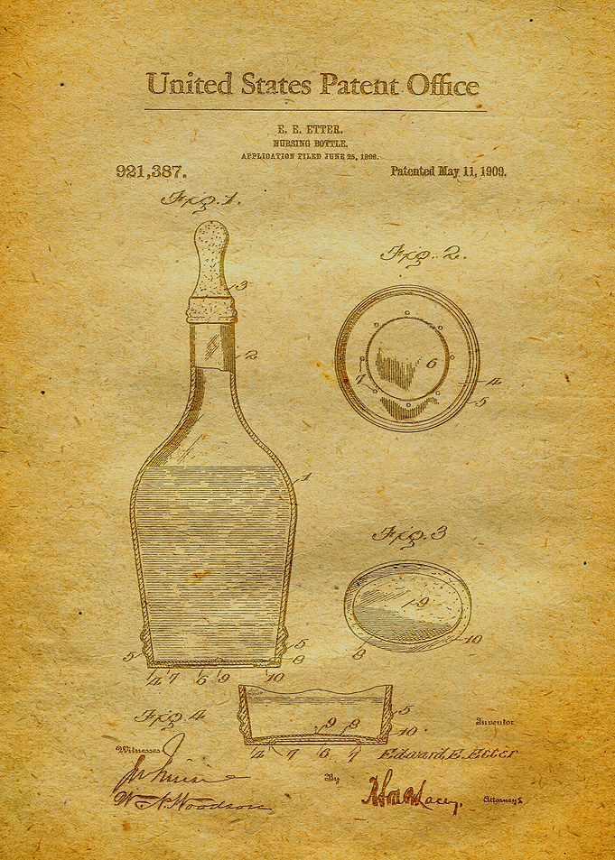 102 1909 Nursing Bottle P