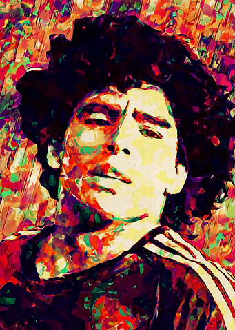 maradona impressionism