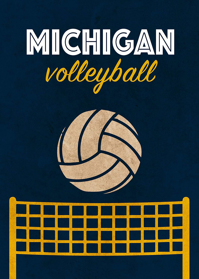 Michigan Volleyball Team