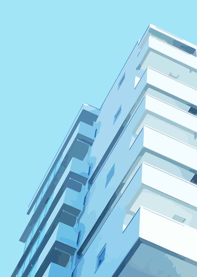 Blue Building