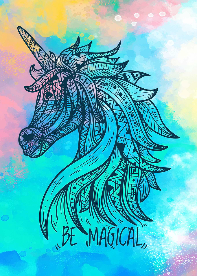 Mandala Unicorn
