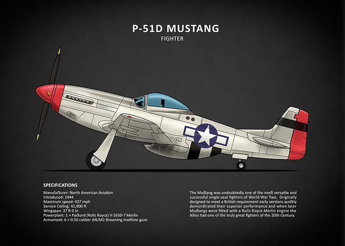 The P51D Mustang