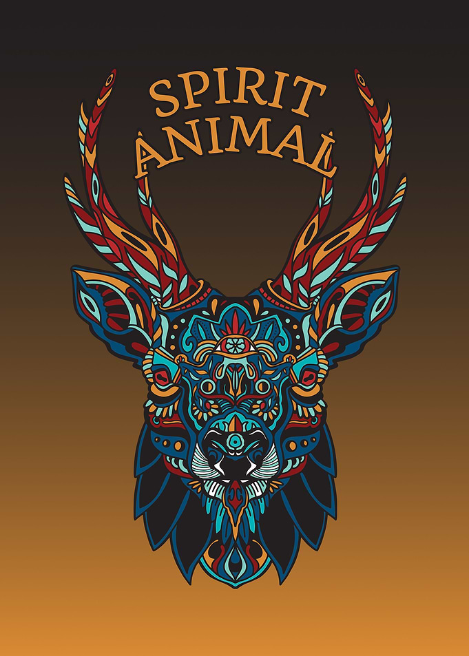 Mandala Deer