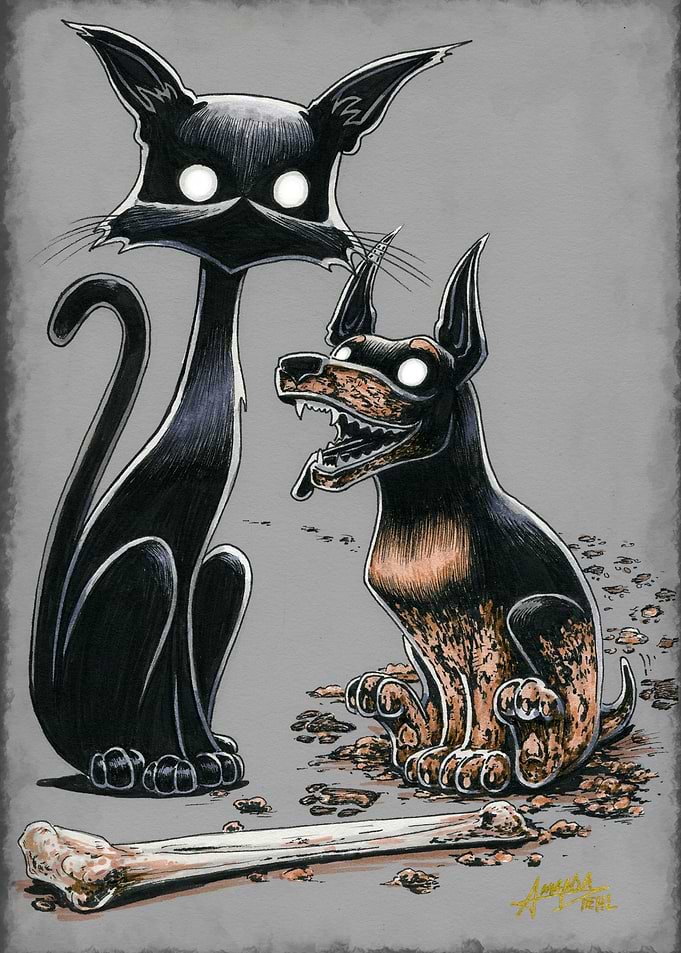 Boo Kitty Makes a Buddy