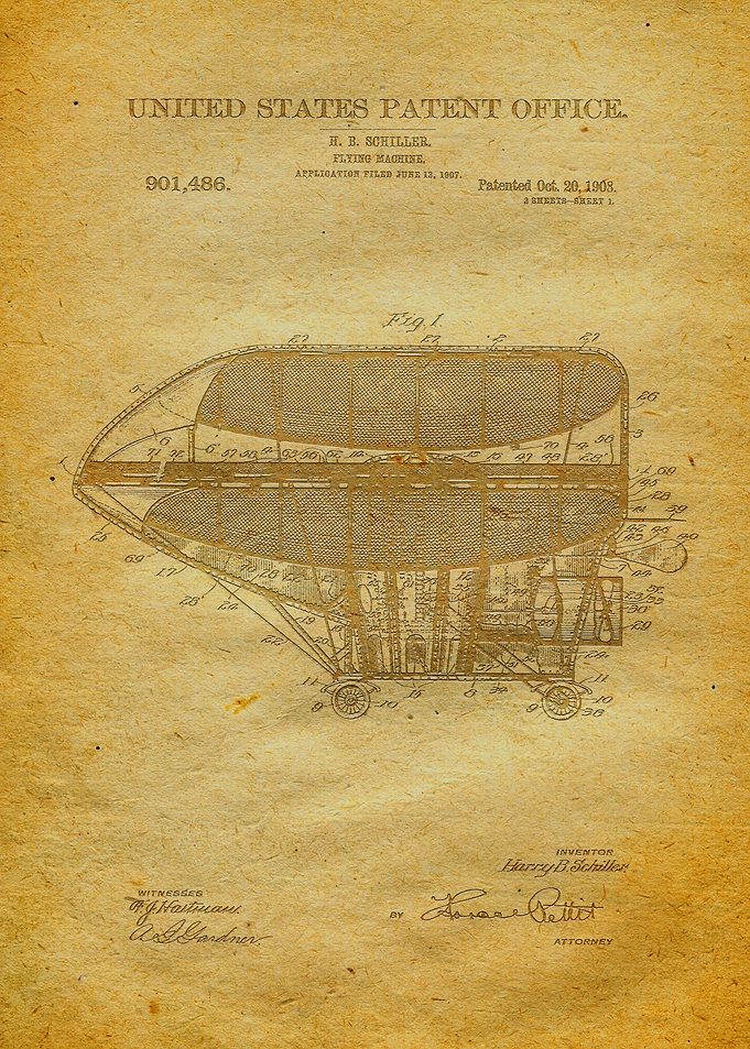 80 Flying Machine Patent