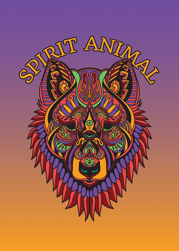 Mandala Wolf