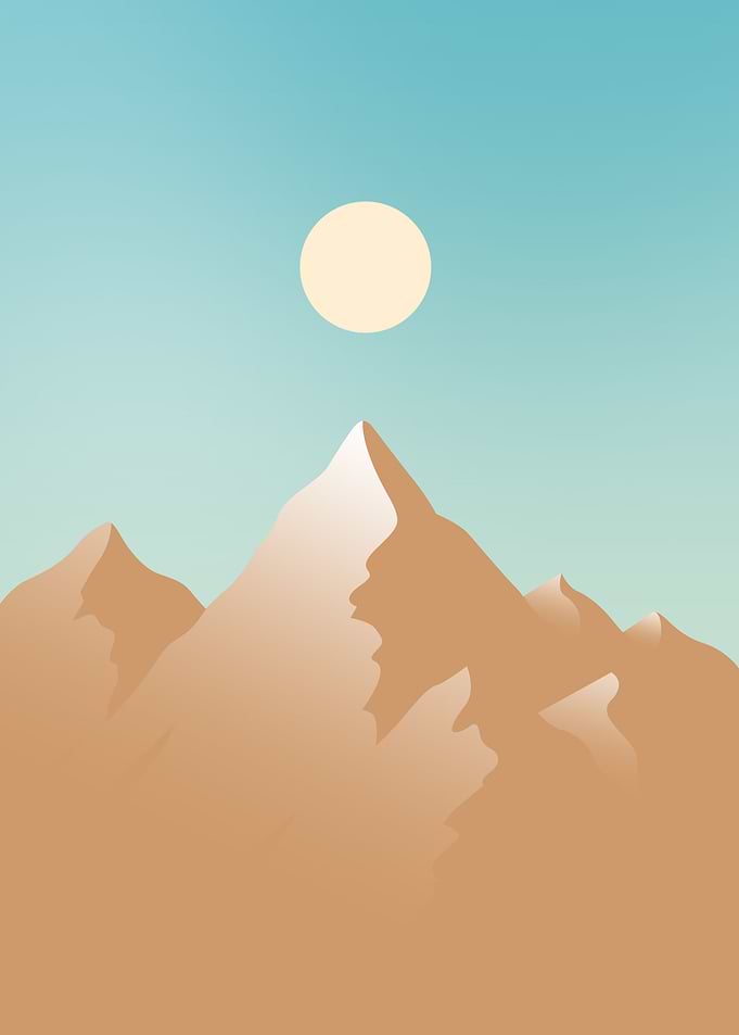 Minimalis Mountain Day