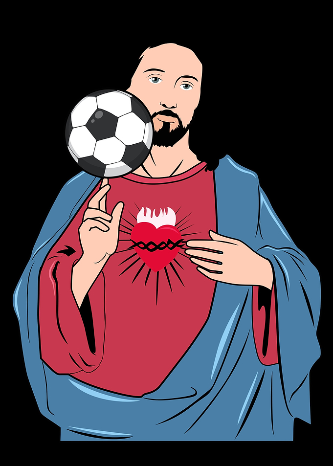 Jesus Soccer Soccer Lover