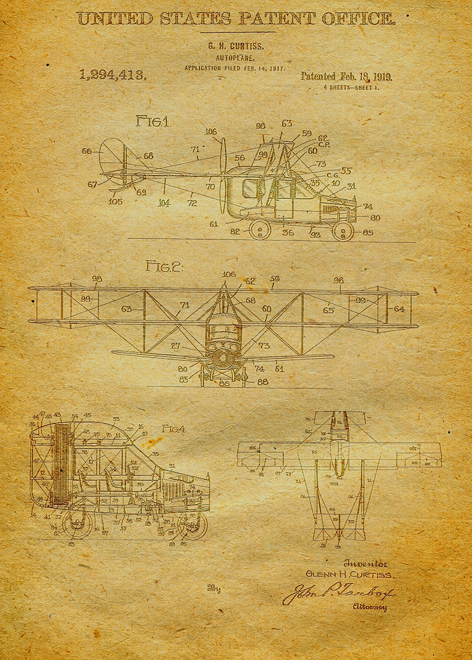 74 Flying Car Patent