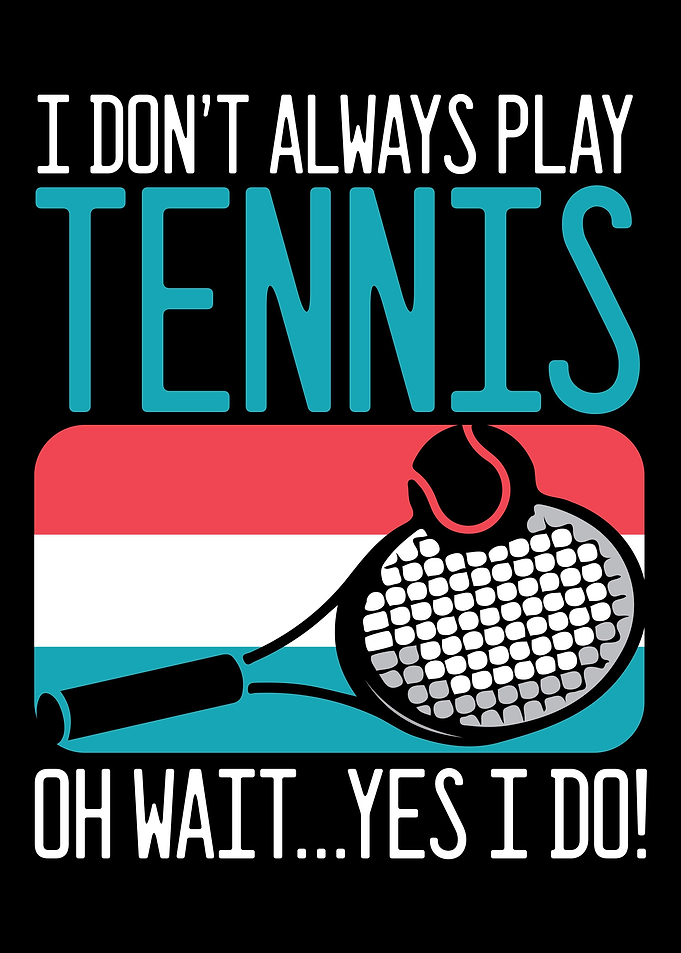 tennis player funny court