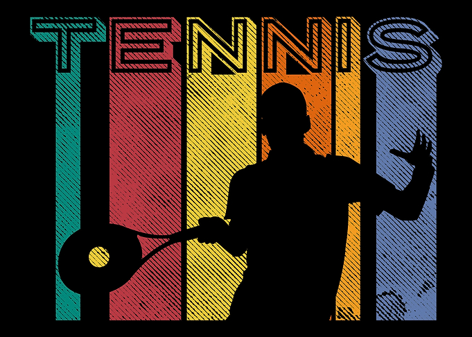 Tennisspieler Geschenk