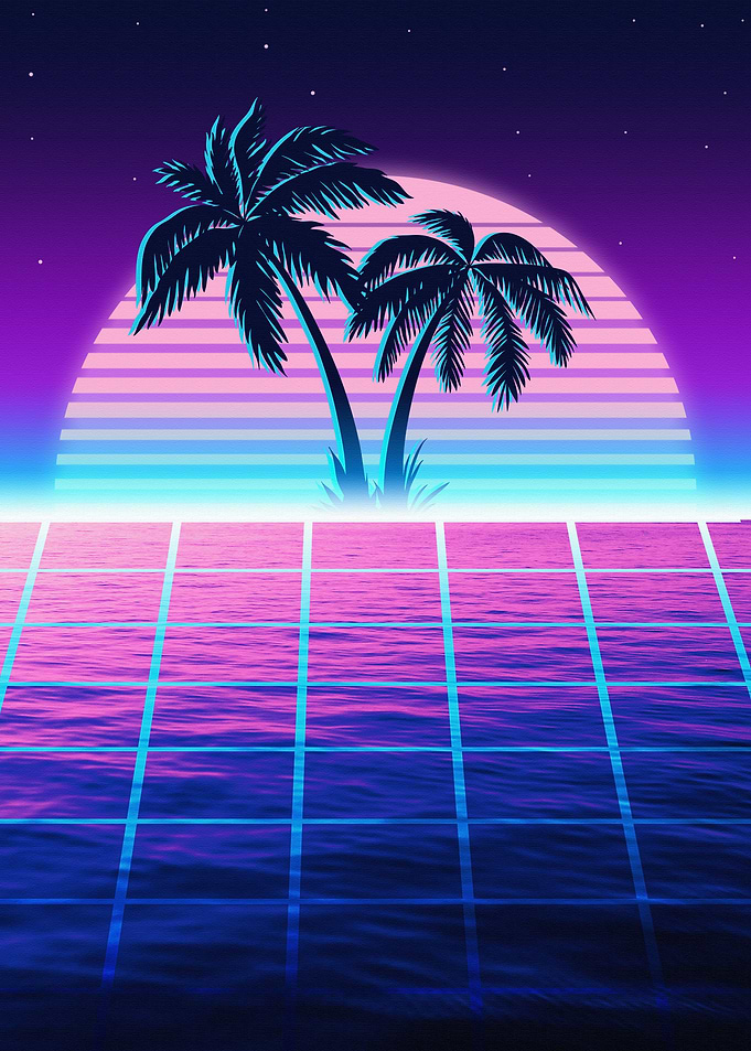 Synthwave Sunset